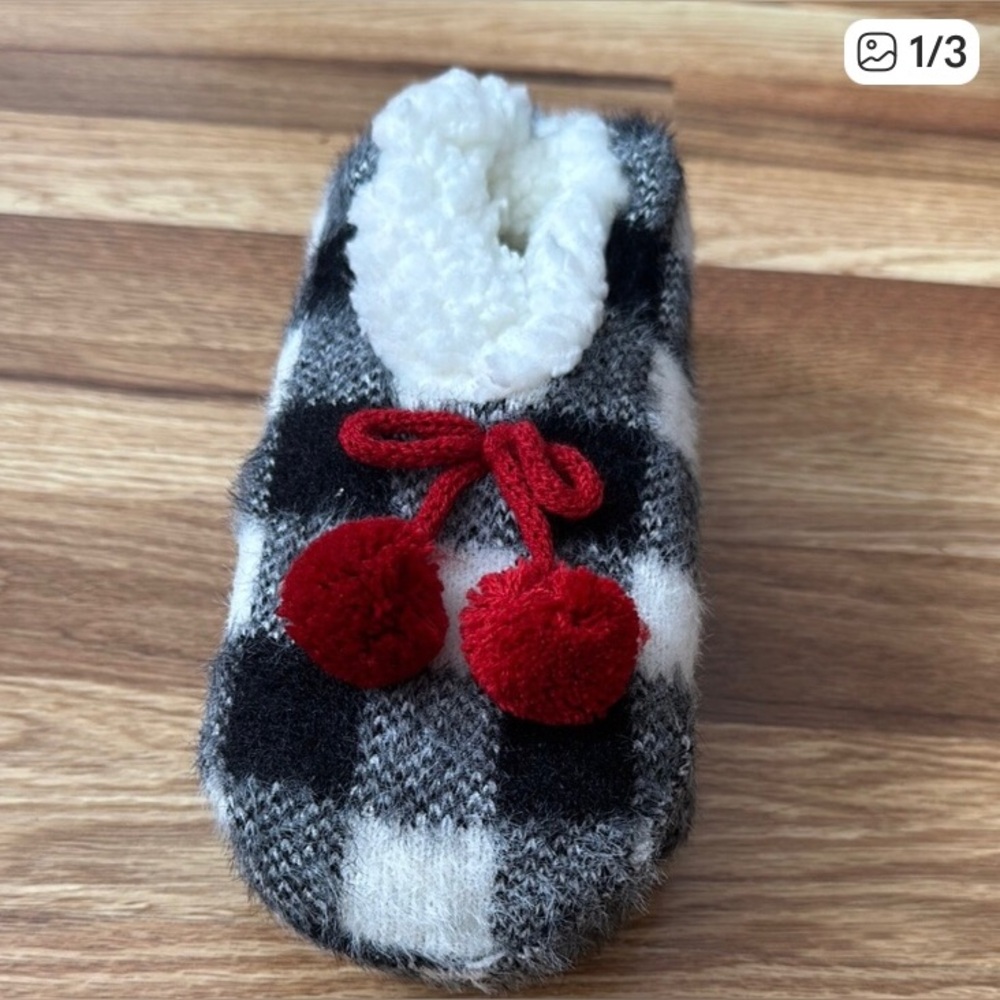 MUK LUKS Ballerina Slipper-Socks (Women’s 7)